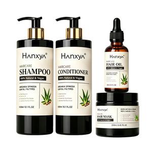 Crème nourrissante au romarin biologique Hanxya, <span class=keywords><strong>shampoing</strong></span> <span class=keywords><strong>sans</strong></span> rinçage anti-frisottis 500ml, flacon pompe, vente en gros, OEM, ODM, personnalisé - Product Image 1