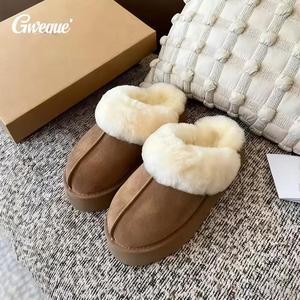 Vendita all'Ingrosso di Nuovi Stivali <span class=keywords><strong>da</strong></span> <span class=keywords><strong>Neve</strong></span> Ugs Disquette per <span class=keywords><strong>Donna</strong></span>, Scarpe Invernali alla Moda con Suola Spessa, <span class=keywords><strong>Calzature</strong></span> Casual <span class=keywords><strong>da</strong></span> Esterno in Camoscio Caldo - Product Image 4