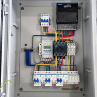 Armoire de distribution électrique industrielle haut de gamme assemblée, panneau de commande basse tension, appareillage complet