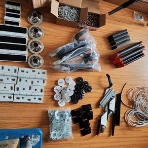 มือจับล็อคประตูหลักแบบเปิด-ปิดสำหรับห้องพ่นสี ทำจากอลูมิเนียมอัลลอยด์ อุปกรณ์เสริมสำหรับห้องพ่นสี - Product Image 6