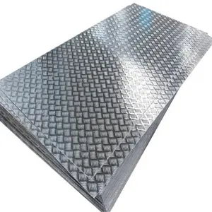 1.0-6.0 mm thickness aluminum checkered plate for anti-slippy platform
