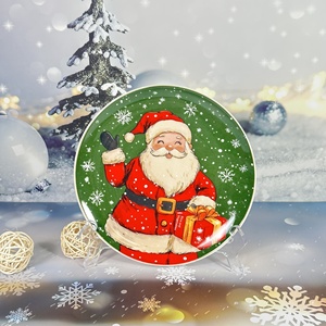 Nouvel ensemble de vaisselle en céramique rétro de luxe léger pour le thé de l'après-midi du Nouvel An et de Noël, motif de dessin animé, compatible micro-ondes - Product Image 4