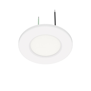 <span class=keywords><strong>LED</strong></span> 4 inci plastik ramping non-konduktif, Trim depan mati dengan lensa datar halus dapat diredupkan 5CCT dapat dipilih peringkat basah ETL