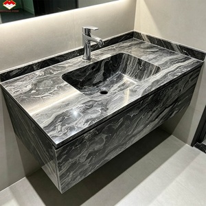Arabescato Grigio Orobico Venice Brown Marble Modern Villa Indoor Apartment Kitchen Countertop Island Sink Wall Table Staircase - Product Image 3