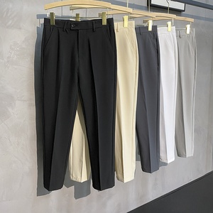 Pantalones de Vestir para Hombre 2026 Arrival, de Seda Helada Elástica, Corte Ajustado, Sin Plancha, Estilo Business para Oficina y Uso Diario - Product Image 4