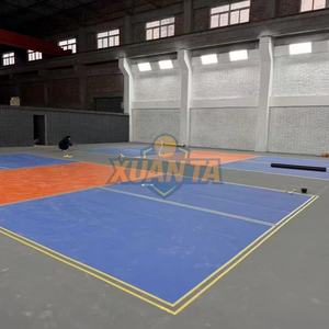 Suelo deportivo BWF para cancha <span class=keywords><strong>de</strong></span> bádminton, tapete <span class=keywords><strong>de</strong></span> goma en rollo para uso en interiores, certificado por la FIBA, también para baloncesto, fútbol sala, <span class=keywords><strong>hockey</strong></span> y baldosas. - Product Image 5