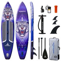 Skatinger 2025 Nouvelle Planche de SUP Gonflable Drop Stitch pour Stand Up Paddle, Surf et Activités Aquatiques