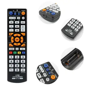 Universal Smart IR รีโมทคอนโทรลพร้อมฟังก์ชั่นเรียนรู้, 3 หน้า Controller สำเนาสำหรับ TV STB DVD SAT DVB HIFI TV BOX,L336