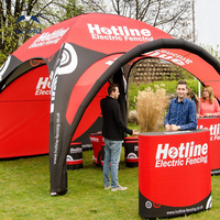 Arche gonflable publicitaire personnalisée avec logo, en tissu Oxford, imperméable, pour événements extérieurs, expositions et présentations promotionnelles