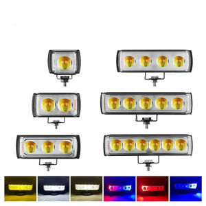 ไฟสปอร์ตไลท์ LED ขนาดเล็ก ไฟตัดหมอกหน้า สำหรับรถยนต์ รถบรรทุก รถ SUV รถจักรยานยนต์ พร้อมฟังก์ชั่นไฟกระพริบ - Product Image 1