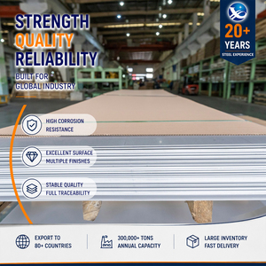 Inox Marine Grade Sheet 4x10 Stainless Steel Plate Ss 4by8 Gold Logo 304 Foshan 410 Water Ripple Cold <b>Rolled</b> Roofing 4x8 Sheets - Product Image 1