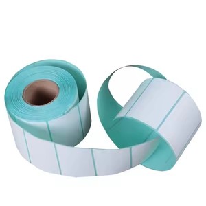Tùy chỉnh 4x6 trực tiếp nhiệt trống nhãn Rolls PVC chuyển giấy cho nhãn máy in sử dụng cho siêu thị Laminate bề mặt - Product Image 1