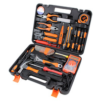 Juego de Herramientas Manuales Multifuncionales de 30 Piezas para Reparaciones del Hogar, con Estuche Rígido, Acero al Carbono, Llaves de Carpintero, Destornilladores KHC 1