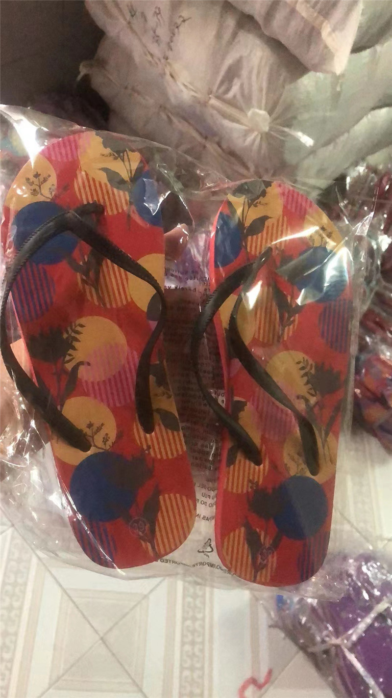 Wholesale PE Outsole PVC Strap Beach Flip Flops Rubber Sandals Men Slipper Filpflops