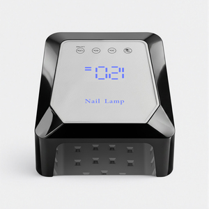 Lampe à ongles rechargeable avec 45 grosses perles UV/LED, base miroir, séchoir à ongles à durcissement rapide du gel, avec mode basse température - Product Image 4