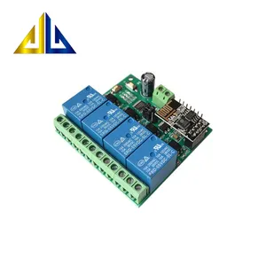 Interruptor de Control remoto para Smart Home APP, interruptor de Control remoto para Internet de las cosas, 5V, 4 vías, ESP8266