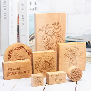 लकड़ी की स्टैम्प के साथ लकड़ी की मुहर के साथ लकड़ी की स्टांप - Product Image 6