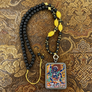 จี้พระพุทธรูปซากิราม ทังก้า <span class=keywords><strong>พระ</strong></span>พุทธเจ้าในช่วงกำเนิด <span class=keywords><strong>พระ</strong></span>มัญชุศรี <span class=keywords><strong>พระ</strong></span>สัมมานตบัทธรา <span class=keywords><strong>พระ</strong></span>โพธิสัตว์ เครื่องรางเงินทิเบต สร้อยคอ - Product Image 3