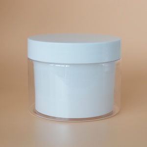 High Quality White PET Plastic Container <b>Scrub</b> Jar with Lid for Body Butter Cream Packaging 30g 200g - Product Image 2