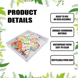 Caja con Forma de Fantasma para Dulces y Bocadillos de Halloween, con Tapa Transparente - Product Image 3