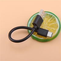 30CM 50CM 2A Câble Micro USB Blanc Noir Type-c Câble de charge pour téléphone Android Câble USB court