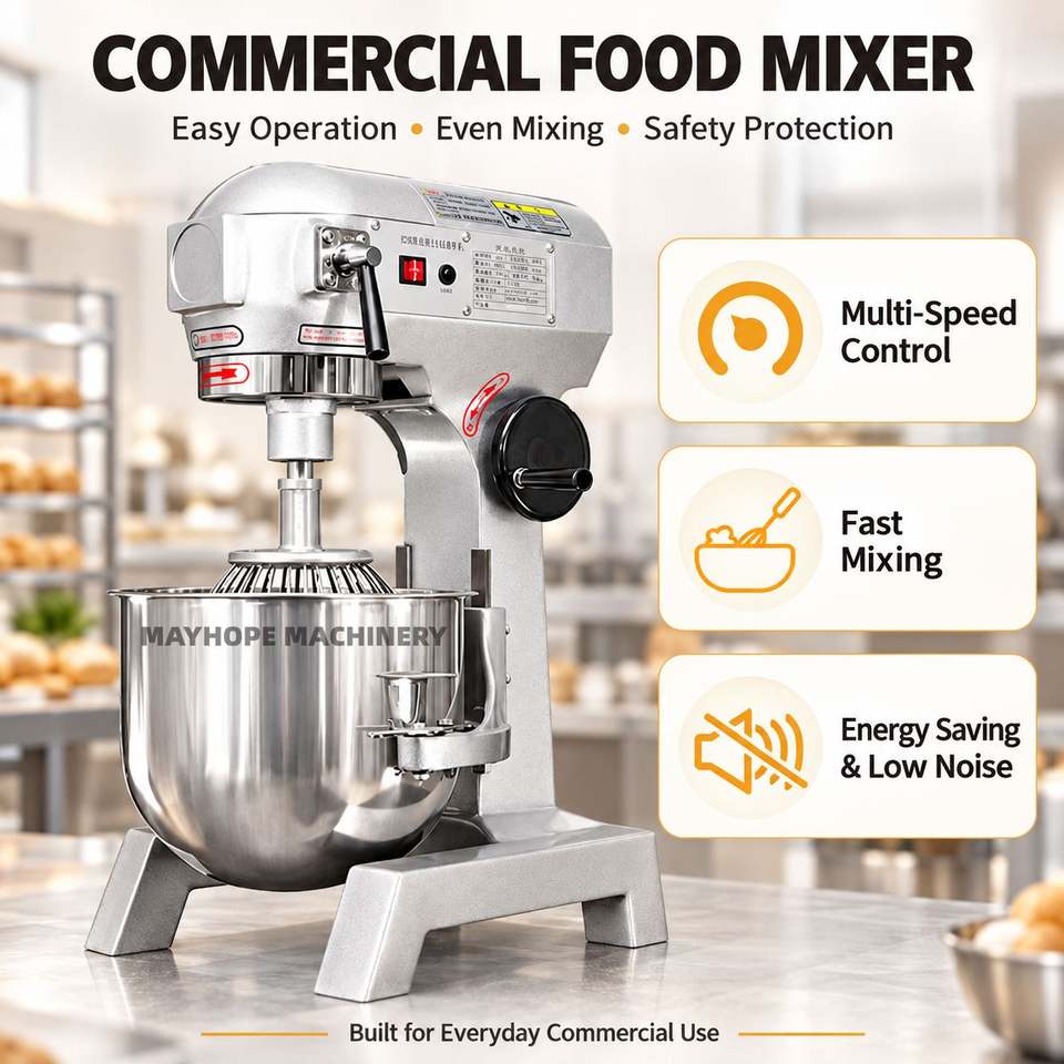 Industrial Dough Mixer Flour Dough Mixer Bread Making Machine Dough ...