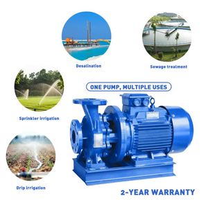 Pompe centrifuge industrielle pour eau chaude et froide, pompe de surpression pour conduites, pompe d'irrigation agricole - Product Image 3