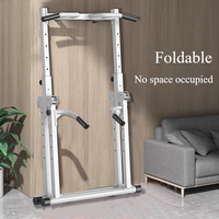 Barre de traction pliable compacte à cadre triangulaire stable, réglable en hauteur, multi-engrenages, la plus vendue pour la calisthénie à domicile en intérieur