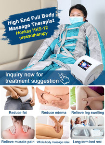 Pressotherapy 24 khoang không khí thoát nước Bộ máy mỏng <span class=keywords><strong>Cellulite</strong></span> 3in1 Body & Eye Massager pressotherapy máy - Product Image 2
