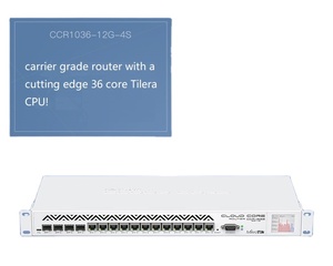 <span class=keywords><strong>Bon</strong></span> Prix MikroTik CCR1036-12G-4S | Routeur - Product Image 1