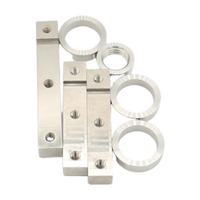 Pièces de robot personnalisées par usinage CNC, tolérance de 0,01 mm, certifiées ISO9001, brochage, électroérosion à fil, perçage - Matériaux Bronze/Acier inoxydable