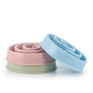 Feeder Dog Maze Pet Bowl Slow Feeder Anti Choking Fun Feeder Pet Training Supplie Bloat Stop Dog Food Feeding Plastic Dog Pet Food Bowl