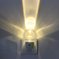 Casa Dormitorio Caminar Iluminación Led Ahorro de energía Sensor DE FOTOS Lámpara de luz nocturna