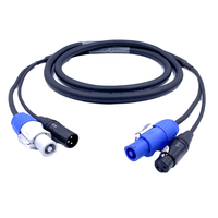 Cable de Alimentación Seguro de 20A 3x 1.5 3x 2.5 con Conector Powercon para Iluminación de Escenario, Pantallas LED, Fijación de Equipos de Audio, Cables de Cobre y PVC