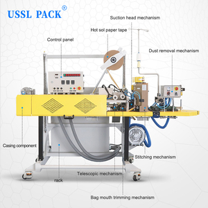FBK-332C Industrial Bag Closer for Woven <strong>Poly</strong> Paper-Plastic Bags Fertilizer Packaging Automatic HeavyHeat Sealing Sewing Machine - Product Image 3