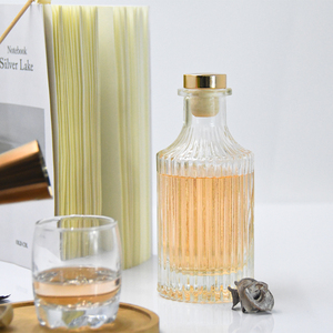 Wholesale 150ml 200ml 500ml <strong>Mini</strong> Miniature Juice Wine Spirit Liquor Glass <strong>Bottle</strong> for Whisky Vodka - Product Image 1