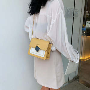 Sac à main pour femme de haute qualité, tendance, couleur unie, en cuir PU, sac à bandoulière, sac à main pour femme - Product Image 2