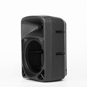 Wholesale subwoofer spare parts empty plastic speaker box cabinet custom dual 15 inch empty speaker cabinets