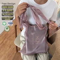 Umweltfreundliche Modische Einkaufstasche Elegante Handtasche Geschenkverpackung Trendige Sommer Transparente Organza Schultertasche Groß