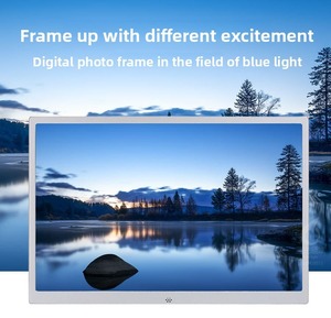 Hợp kim nhôm 17 "khung kỹ thuật số với <span class=keywords><strong>HDMI</strong></span>, Slim Wall Mount Album ảnh điện tử cho quảng cáo & trang trí - Product Image 5