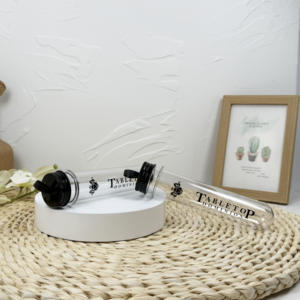 Botella de tubo de ensayo de plástico de pared gruesa PET vacía 45ml 50ml 55ml 60ml Contenedor de tubo de ensayo de plástico - Product Image 6