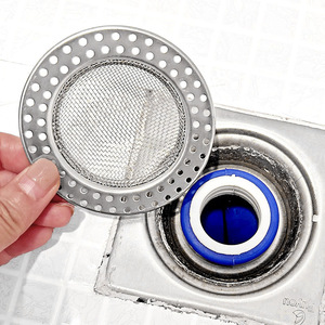 Stainless steel <b>drain</b> filter screen, bathroom sewer filter screen, toilet anti-clogging, kitchen insect-proof <b>cover</b>, sink - Product Image 3