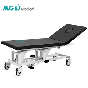Medige-Mesa de <span class=keywords><strong>examen</strong></span> médico hidráulica, cama de sofá de <span class=keywords><strong>examen</strong></span> hospitalario manual plegable de acero inoxidable, para pacientes - Product Image 2