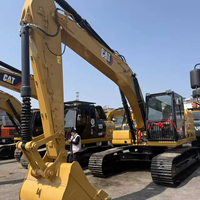 Excavatrice sur chenilles hydraulique Caterpillar Cat320gc d'occasion 2021, 20 tonnes, avec moteur Caterpillar, composants PLC, pompe à engrenages, roulement, moteur, boîte de vitesses
