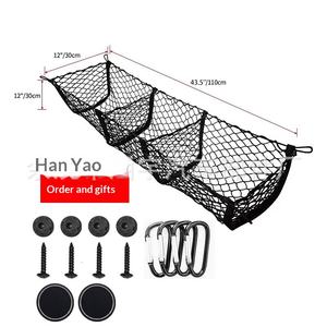 Bolsa de Almacenamiento para <span class=keywords><strong>Maletero</strong></span> de <span class=keywords><strong>Coche</strong></span> con Diseño Elástico de Tres Compartimentos para Organización de Equipaje - Product Image 2