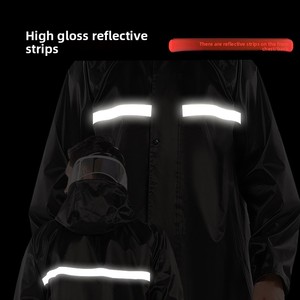 Vente chaude Moto Imperméable Veste Pantalon Imperméable Oxford Réfléchissant Randonnée Moto Imperméable - Product Image 4