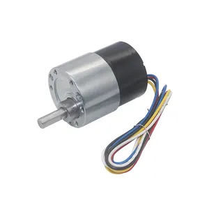 ASLONG Motor reduzierer 12VDC 33 U/min 37mm Durchmesser Getriebe bürstenloser Getriebe motor Motor Dinamo 5000 U/min