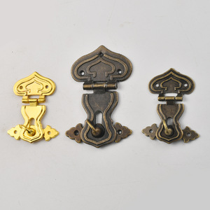 Chinese Style Antique <b>Snap</b> <b>Fastener</b> Alloy Gourd Bag Clip Small Medium Gold Bronze Sturdy Hidden Compartment Lock - Product Image 1