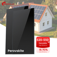 Panneau solaire pérovskite haute performance, module PV standard |   Composant photovoltaïque pérovskite nouvelle génération 520-550w
