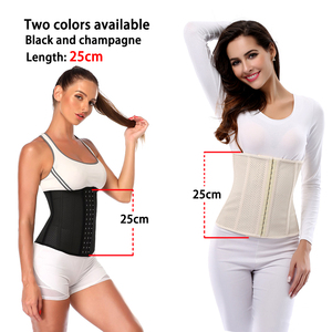 Dropshipping Ceinture amincissante respirante en maille d'os d'acier pour Faja Fat Burner Belly Trimmer Trainer Stretchable Sheath - Product Image 5